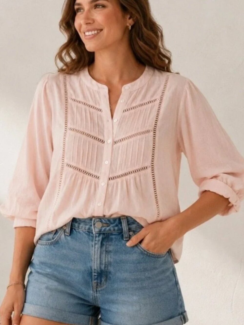 Maye Pink Paloma Shirt